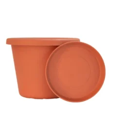 PlasTerra® Classic 10" Pot & Saucer